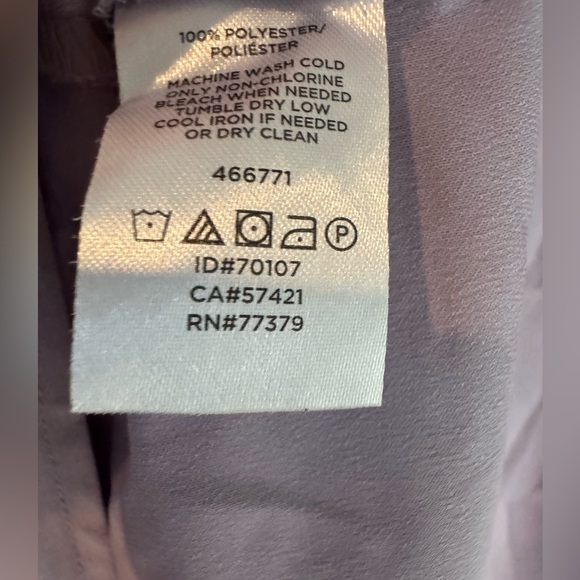 LOFT Outlet Women’s Lavender Ruffle Back Swing Dress – Size XL - Picture 6 of 6